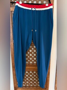 Men's Teal Jogger Pants - Comfortable Drawstring Fit